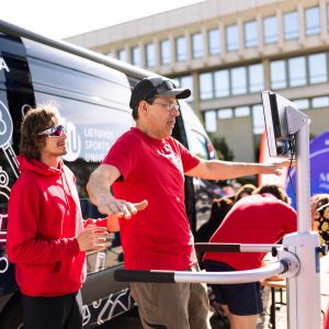 LSU inovatyvi mobilioji sporto mokslo laboratorija