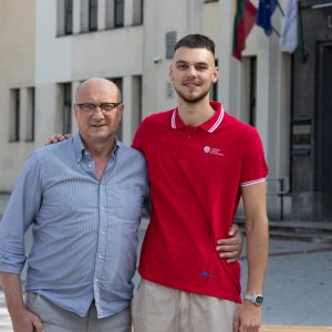 Krepšininkas Deividas SirvydIs pradeda studijas LSU!