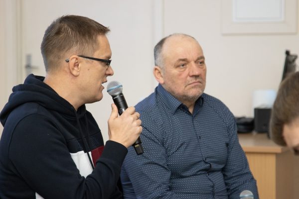Diskusija su treneriu Dambrausku-11