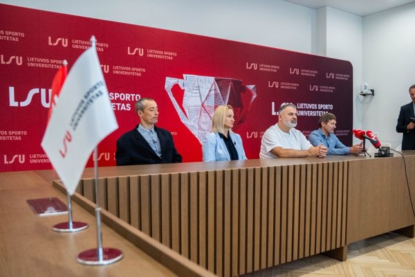 Spaudos konferencija LSU Spaudos konferencija LSU